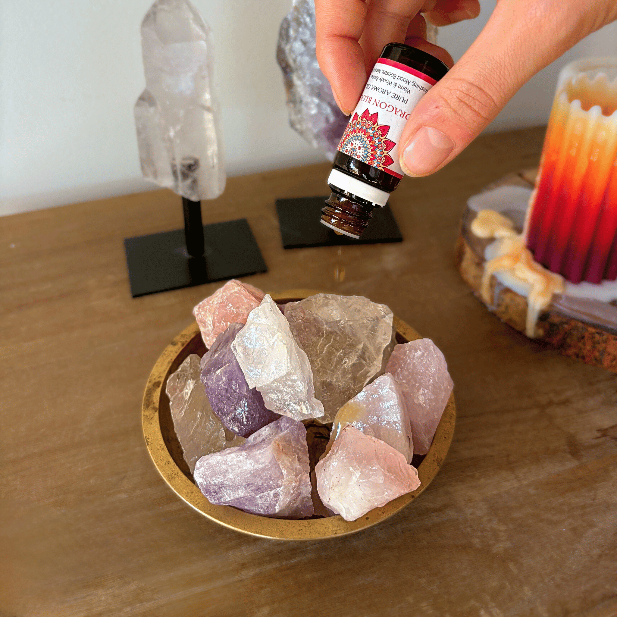 Edelstein Duftöl Set