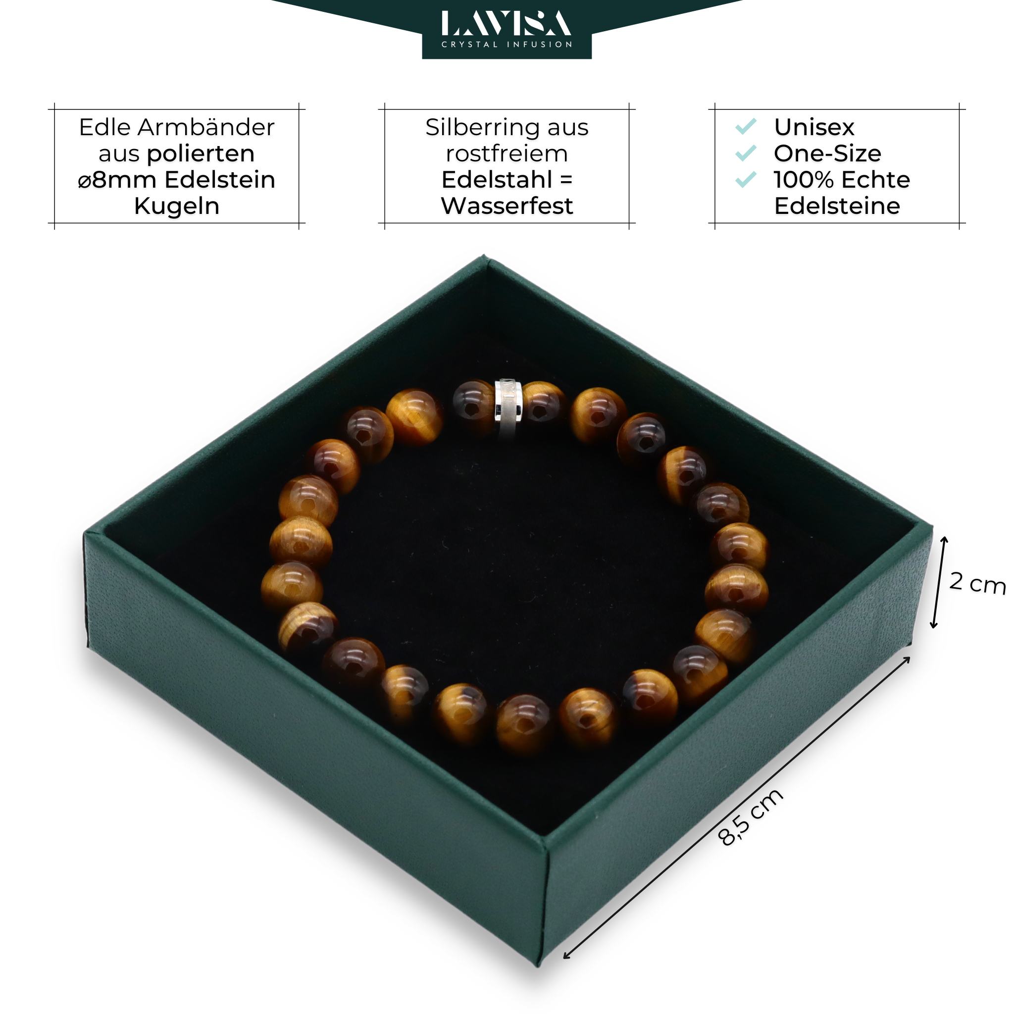 Edelstein Armband