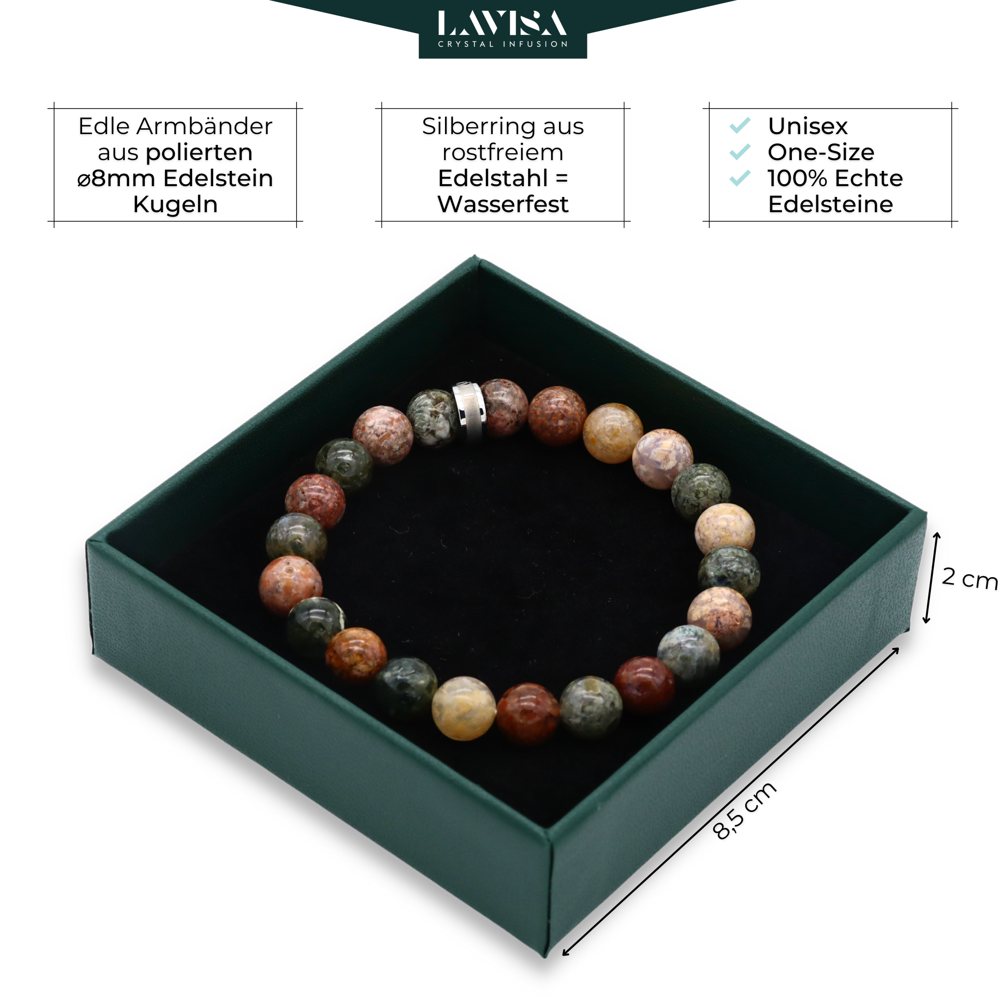 Edelstein Armband